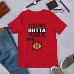 Straight Outta Facebook Jail Short-Sleeve Unisex T-Shirt