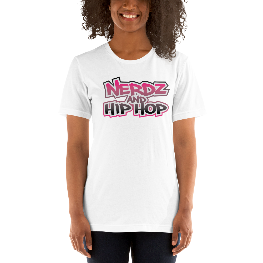 NERDZ AND HIP HOP Pink Short-Sleeve Unisex T-Shirt