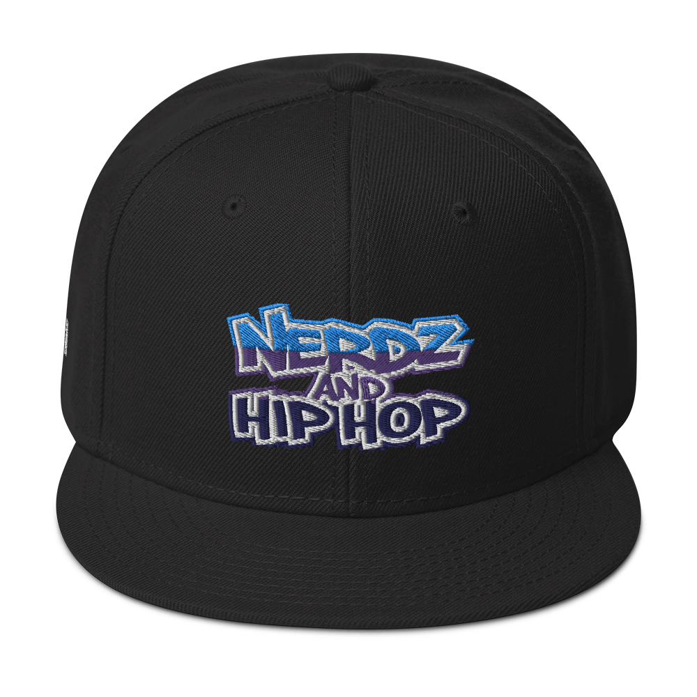 Nerdz and Hip Hop Snapback Hat