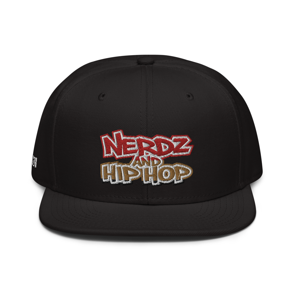 Red Nerdz & Hip Hop Snapback Hat
